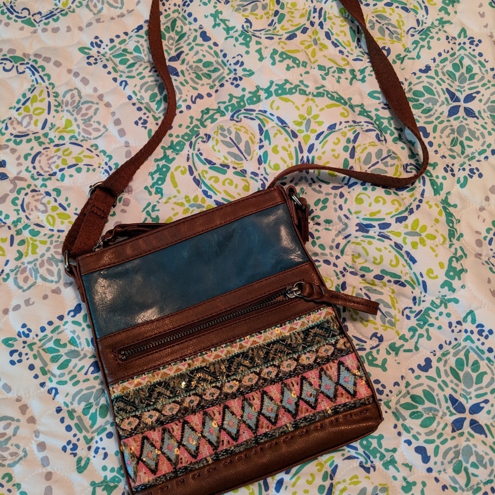 Glittery chic Sak Purse